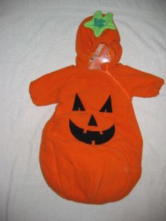 Old Navy Halloween Pumpkin Costume Newborn 0 3 6 9 12 Months NWT New 