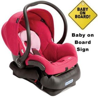 Maxi Cosi IC099BGW Mico Infant Car Seat w Baby on Board Sign Sweet 