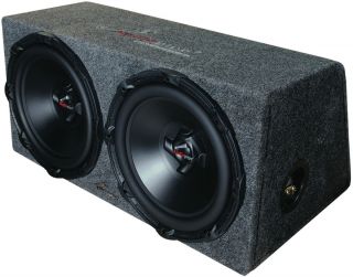 New Audiopipe Apsb 1250 Dual 12 Subwoofer Enclosure Box 1000W Amp 