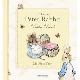 New Peter Rabbit Baby Record Memory Book Boy Girl Gift