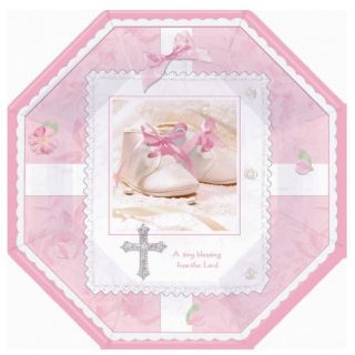 Tiny Blessings Girls Baby Shower Party Supplies Plates
