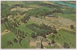 Auriesville NY Postcard National Shrine North American Martyrs Air 