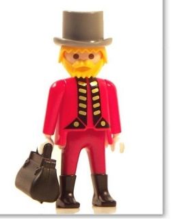 Playmobil Victorian Mansion Butler Figure Suit Case