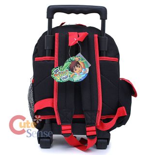 Go Diego Go School Roller Bag Toddler Rolling Backpack 4