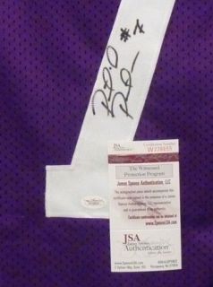 Patrick Peterson Autographed Signed LSU Tigers Size XL Purple Jersey w 