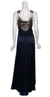 Glamorous Badgley Mischka Couture Rhinestone Gown 10