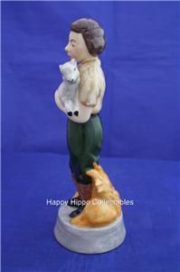 staffordshire bairstow manor land girl figurine