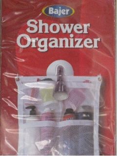 Bajer Mesh Shower Organizer Shower King Head or Rod