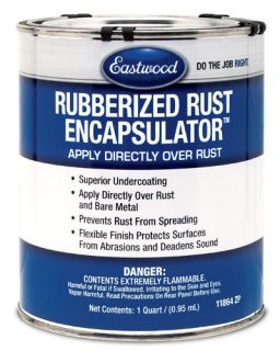 Eastwood Rubberized Rust Encapsulator Undercoating Quart