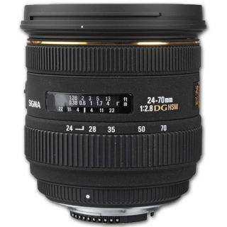 Sigma 24 70mm f/2.8 IF EX DG HSM Autofocus Lens for Nikon AF