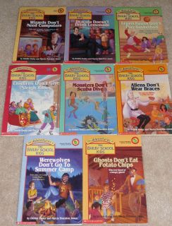 Lot of 8 The Bailey School Kids Chapter Books The Adventures of (6 10 