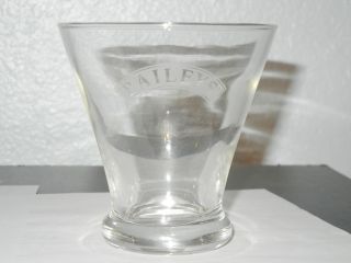 Baileys Irish Cream Liqueur Glass On The Rocks Shot Tumbler Snifter 