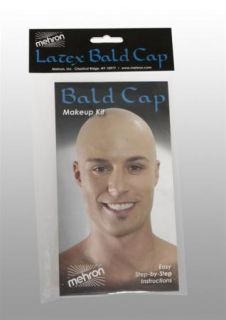   Latex Costume High Quality Bald Cap Theatre Stage Makeup146