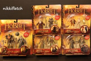 Lot of 5~Complete Set of the 2 Pack Figures~10 Figures Total