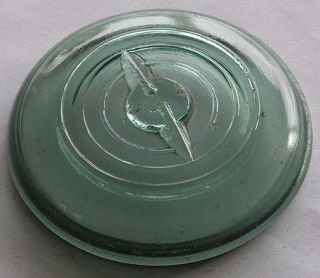 green glass lid for ball ideal