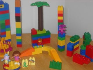   Duplo Dora Boots Playground Tree Blocks Lot Swiper Issa Blok