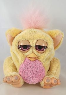 Furby Baby Toy Tiger Electronics Interactive Peach Pink Furby 5 5 2005 