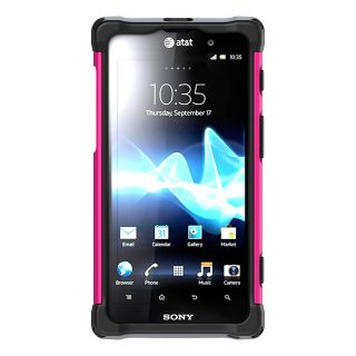 Ballistic SG Shell Gel Case for Sony Xperia ion T28i Luna, Hot Pink on 