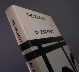 The Balcony Le Balcon Jean Genet 1958 1st American Edition in Cloth w 