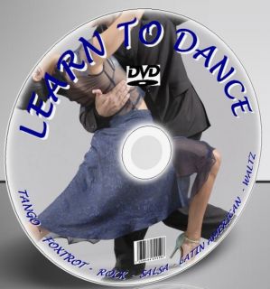 Learn How to Ballroom Dance DVD Foxtrot Salsa Tango Latin Waltz Cha 