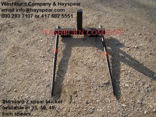   washburn company hayspear product description hay bale carrier for