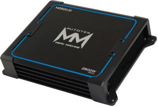 New Autotek M25001 2500W Class D Mono Car Audio Amplifier Amp 2500 
