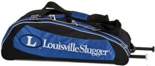 Louisville Slugger Ballistic Wheeled Locker Bag Royal