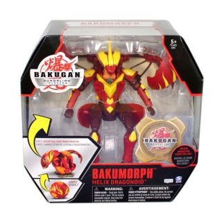   from a deluxe deka sized bakugan into an articulated action figure
