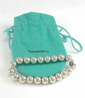 Tiffany Co Sterling Bracelet Beads 8 10mm Beads 15087536 Bag Included 
