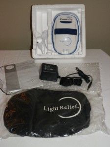 Healing Pain Light Relief Infrared Therapy System LR150 with Bag Strap 