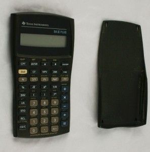 Texas Instruments TI Ba II Plus Scientific Calculator Advanced 