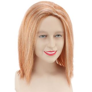Fancy Dress Party Costume Carnival Female Ginger Hair Wig Straight Red 