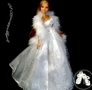 New Princess Dress Fashion Gown for Barbie Doll A971