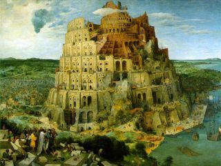   Oil Painting repro Pieter Bruegel the Elder The Tower of Babel 36x48