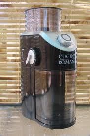 CUCINA ROMANA PROFESSIONAL 12 CUP BURR COFFEE GRINDER NEW IN BOX
