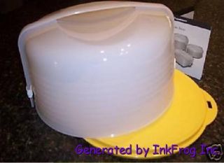 Tupperware Large Round Cake Taker with Handle