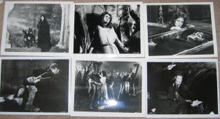 Stills from The Mario Bava Barbara Steele Horror Film Black Sunday 