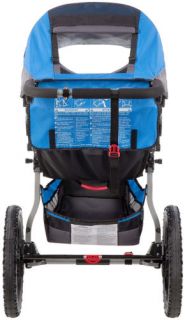   Utility Three Wheel Single Baby Jogging Stroller BLUE or ORANGE NEW