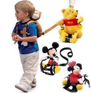 New Baby Toddler Safety Walking Reins Backpack Harness with Strap 