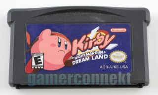 Kirby Nightmare in Dreamland RARE GBA Cart Only 045496731830