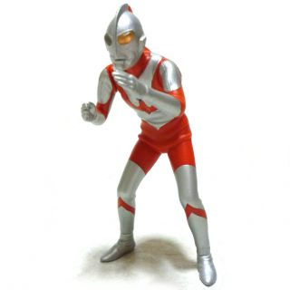 Ultraman 1966 A Type Bandai 5 Figure Tsuburaya Tokusatsu Kaiju Toy SF 