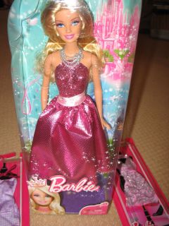 Barbie Princess Doll 2010 Mattel Bouns 2 Barbie Outfits