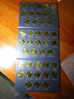 US Presidents Holder All 41 Presidents BU Minted in Solid Brass