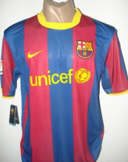 New 2010 2011 Barcelona Home Soccer Jersey All Sizes