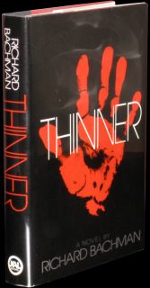 STEPHEN KING as RICHARD BACHMAN   Thinner   SIGNED 1ST EDITION