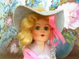 Vintage 40s 50s Hard Plastic Lady Doll All Original Minty 11 Half 