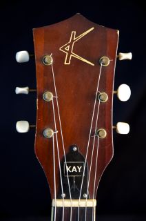 Vintage Kay Galaxy Sunburst Guitar Barney Kessel GRLC929