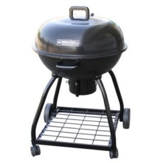 bbq pro26 magnum kettle charcoal grill black lid
