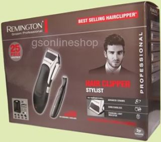 New Remington HC365 Stylist 25 Pieces Hair Clipper Kit Cordless 