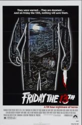 Friday The 13th Original Movie Poster U s 1sh 1980